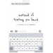 instead of texting you back