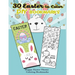 30 Easter to Color DIY Bookmarks: Happy Easter Theme Coloring Bookmarks