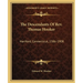 The Descendants Of Rev. Thomas Hooker: Hartford, Connecticut, 1586-1908