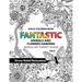 Fantastic Animals and Flowers Garden: Adult coloring book doodle art therapy design stress relief relaxation (garden coloring books for adults)