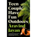Teen Couple Have Fun Outdoors