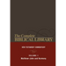 Complete Biblical Library (Vol. 1 New Testament Commentary, Matthew - John and Harmony)