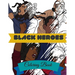 Black Heroes Coloring Book: Adult Colouring Fun, Black History, Stress Relief Relaxation and Escape