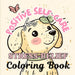 Positive Self-Care Coloring Book for Stress Relief: Cute Positivity Coloring Book for Relaxation
