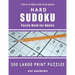 Hard Sudoku Puzzle Book for Adults: 200 Large Print Puzzles