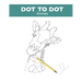 Dot to Dot - Animals: Dots to Dots Adults point by point dots to dots animal drawing animals Dots to connect