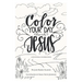 Color Your Day with Jesus: A Devotional Coloring Book