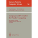 Languages and Compilers for Parallel Computing: Fourth International Workshop, Santa Clara, California, Usa, August 7-9, 1991. Proceedings