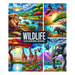Wildlife coloring book: Amazing Wild Animals Grayscale.colouring For Adult