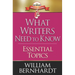 What Writers Need to Know: Essential Topics
