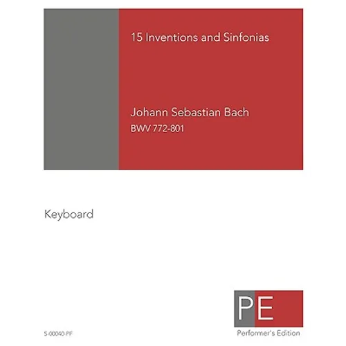 Bach: 15 Inventions And Sinfonias
