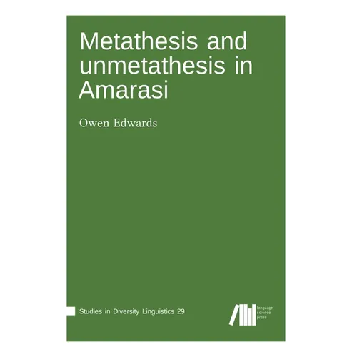 Metathesis and unmetathesis in Amarasi