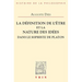 La Definition de l'Etre Et La Nature Des Idees Dans Le Sophiste de Platon