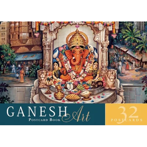 Ganesh Art Postcard Book