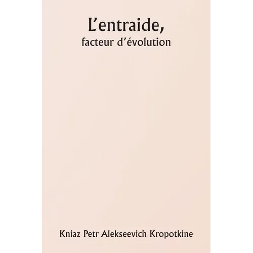 L'entraide, facteur d'évolution