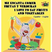 Me Encanta Comer Frutas y Verduras - I Love to Eat Fruits and Vegetables: Spanish English Bilingual Edition