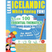 Learn Icelandic While Having Fun! - For Adults: Easy to Advanced - Study 100 Essential Thematics with Word Search Puzzles - Vol.1