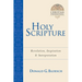 Holy Scripture: Revelation, Inspiration Interpretation