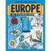 The Europe Coloring Book: 45 Maps with Capitals and National Symbols