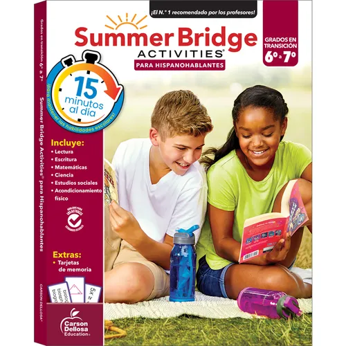 Summer Bridge Activities Spanish 6-7, Grades 6 - 7