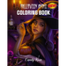 Coloring Book: A Halloween coloring book with fun and pretty designs of Anime for adults and kids