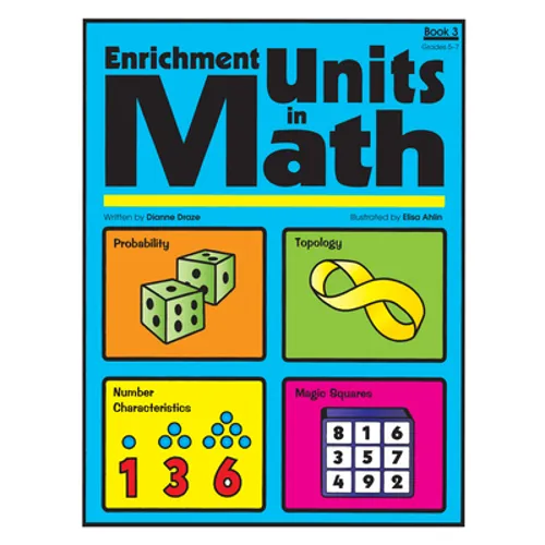 Enrichment Units in Math: Book 3, Grades 5-7