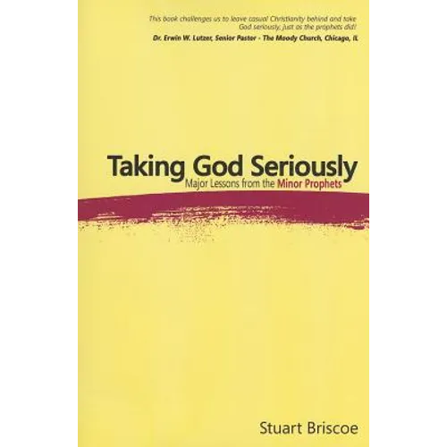Taking God Seriously