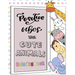 Positive Vibes with Cute Animals Coloring Book: A motivational coloring book with inspiring quotes and self affirmations for kids