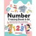 Number Tracing Book 0 - 50: Handwriting Practice Paper for Kindergarten, Kids and Preschoolers, Trace Numbers and Word Numbers, Math Activity Workbook