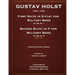 Holst First Suite in E-flat and Second Suite in F Study Scores