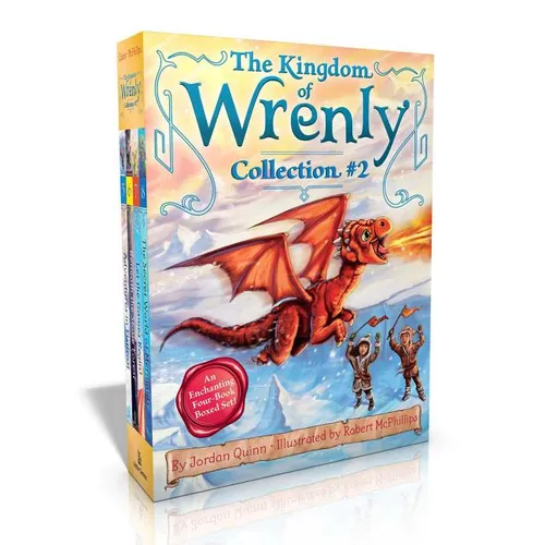 The Kingdom of Wrenly Collection #2 (Boxed Set): Adventures in Flatfrost; Beneath the Stone Forest; Let the Games Begin!; The Secret World of Mermaids