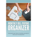 Monthly Bill Paying Organizer: Organize and Track Your Bill Payments and Plan Your Budget