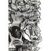 Skulls, Roses, Hourglasses, Clocks, Smoke: Adult Coloring Book