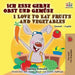 Ich esse gerne Obst und Gemüse I Love to Eat Fruits and Vegetables: German English Bilingual Book