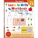 Play Smart Learn to Write Workbook: Ages 3-5: Tracing, Letters, Numbers, Shapes