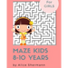 Maze Kids 8-10 Years: 2-in-1 Ultimate Maze Puzzle Games for Smart Girls, 8"x10", Square and Circle Puzzle for Fun