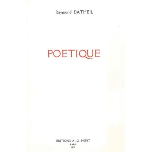 Poetique