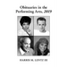 Obituaries in the Performing Arts, 2019