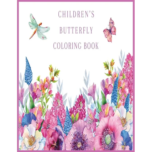 Children's Butterfly Coloring Book