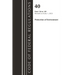 Code of Federal Regulations, Title 40 Protection of the Environment 136-149, Revised as of July 1, 2023