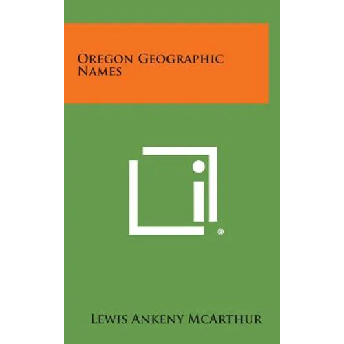 Oregon Geographic Names
