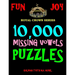 10,000 Missing Vowels Puzzles
