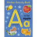 A is for Apple Sticker Activity Book: More Than 100 Stickers!