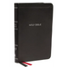 NKJV, Thinline Bible, Compact, Imitation Leather, Black, Red Letter Edition