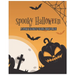 Spooky Halloween: Spooky coloring book for kids