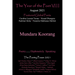 The Year of the Poet VIII August 2021