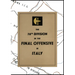 THE 78th DIVISION IN THE FINAL OFFENSIVE IN ITALY: An account of the operations of the 78th Infantry Division during the period 9th to 25th April 1945