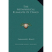 The Metaphysical Elements of Ethics