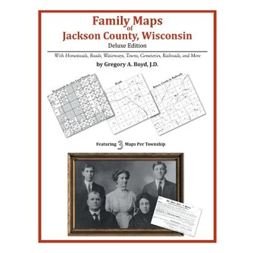 Family Maps of Jackson County, Wisconsin