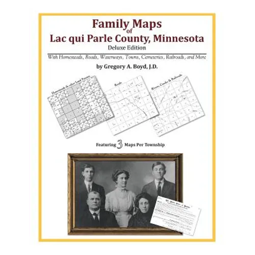 Family Maps of Lac qui Parle County, Minnesota